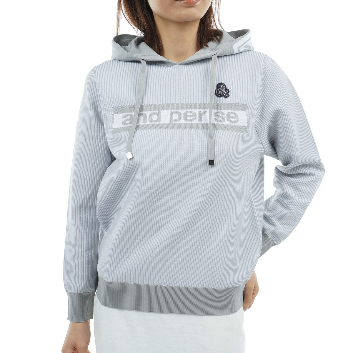 and per se アンパスィ　切り替え　パーカー　スウェット　ナイロン　L and per se アンパスィ 切り替え パーカー スウェット ナイロン L 2024