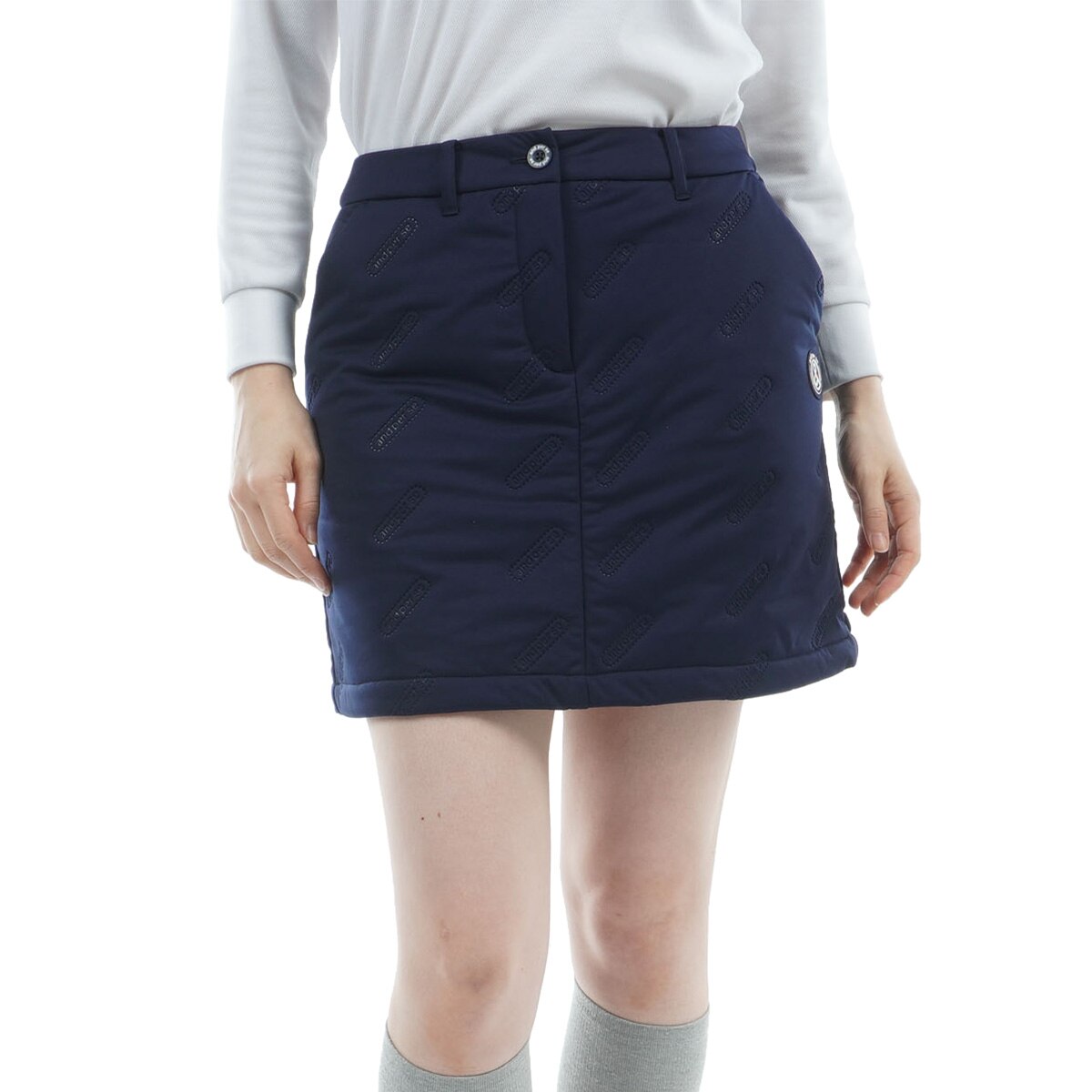 アンパスィ　ネイビー フレアスカート レディース ゴルフ アンパスィ ネイビー フレアスカート レディース ゴルフ アンパスィ