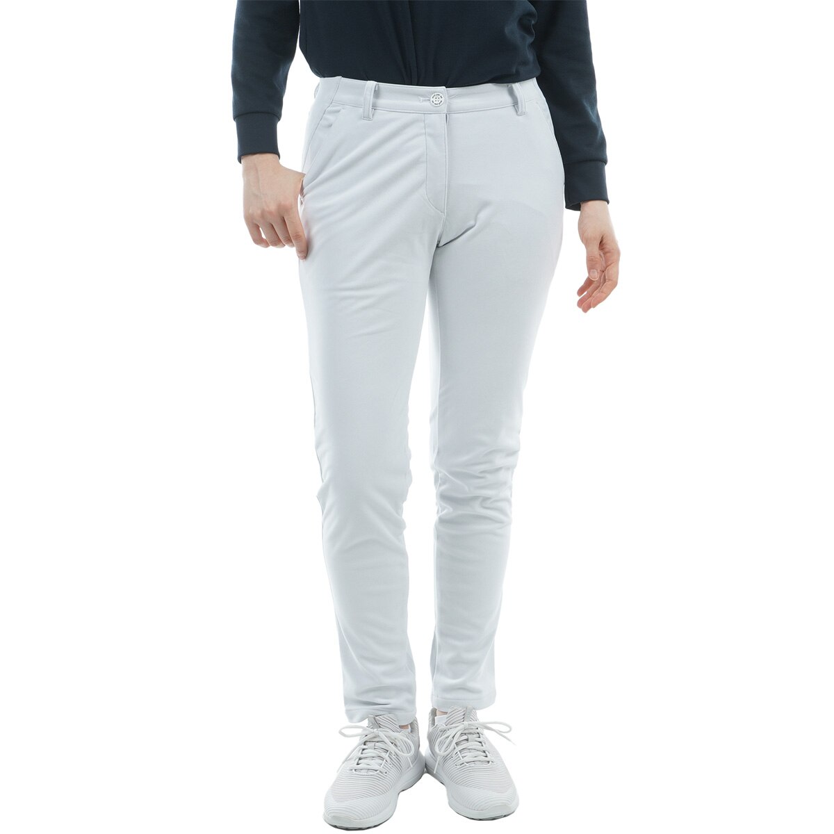 ストレッチ ウインドシャッターコーデュロイパンツ レディス(ロング