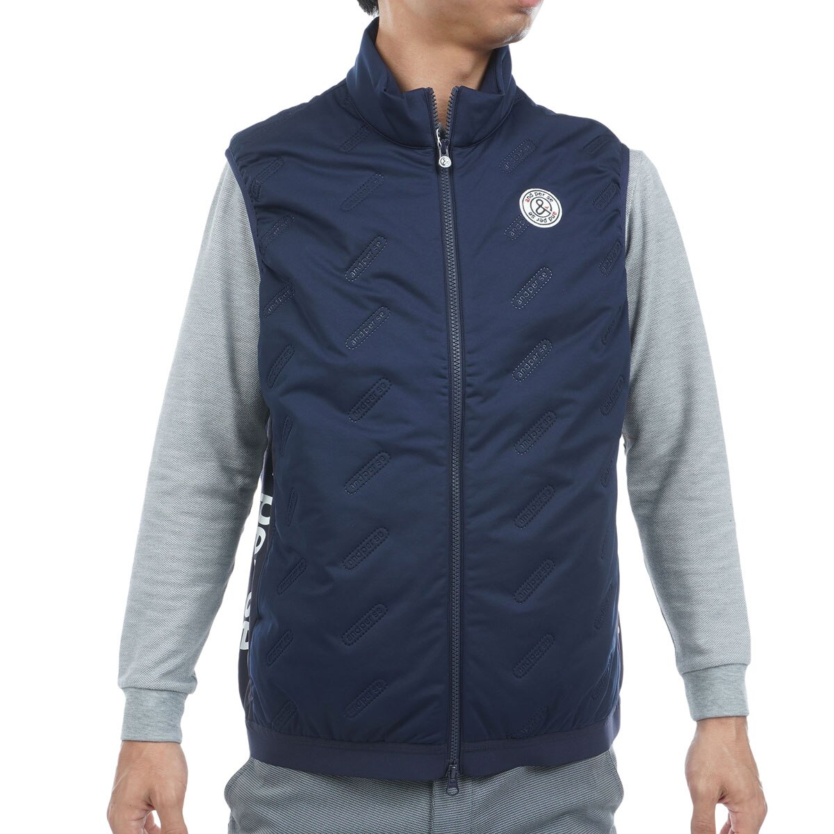 ストレッチ エアジャスター中綿ベスト(ベスト)|and per se(アンパスィ