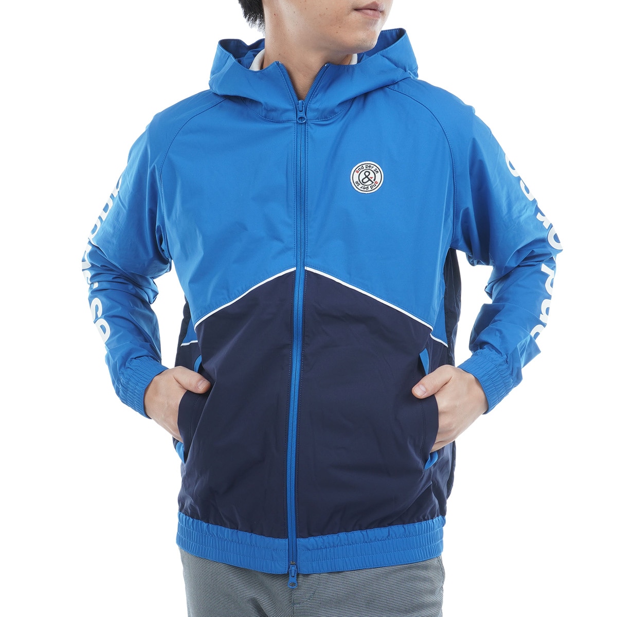 ストレッチ エアジャスター切替ブルゾン(アウター(ブルゾン、ウインド