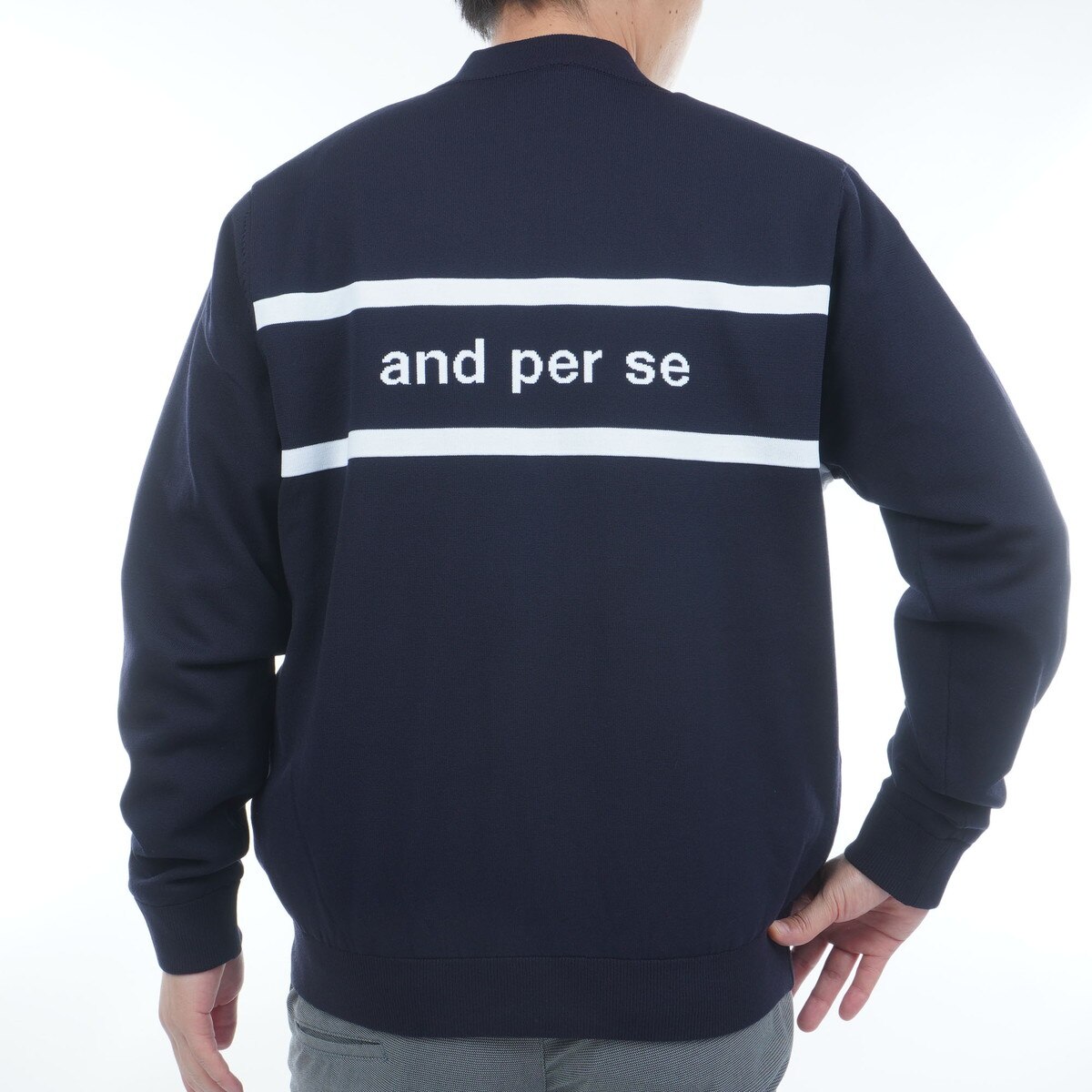 ストレッチ ウインドシャッター防風ニットブルゾン(アウター(ブルゾン