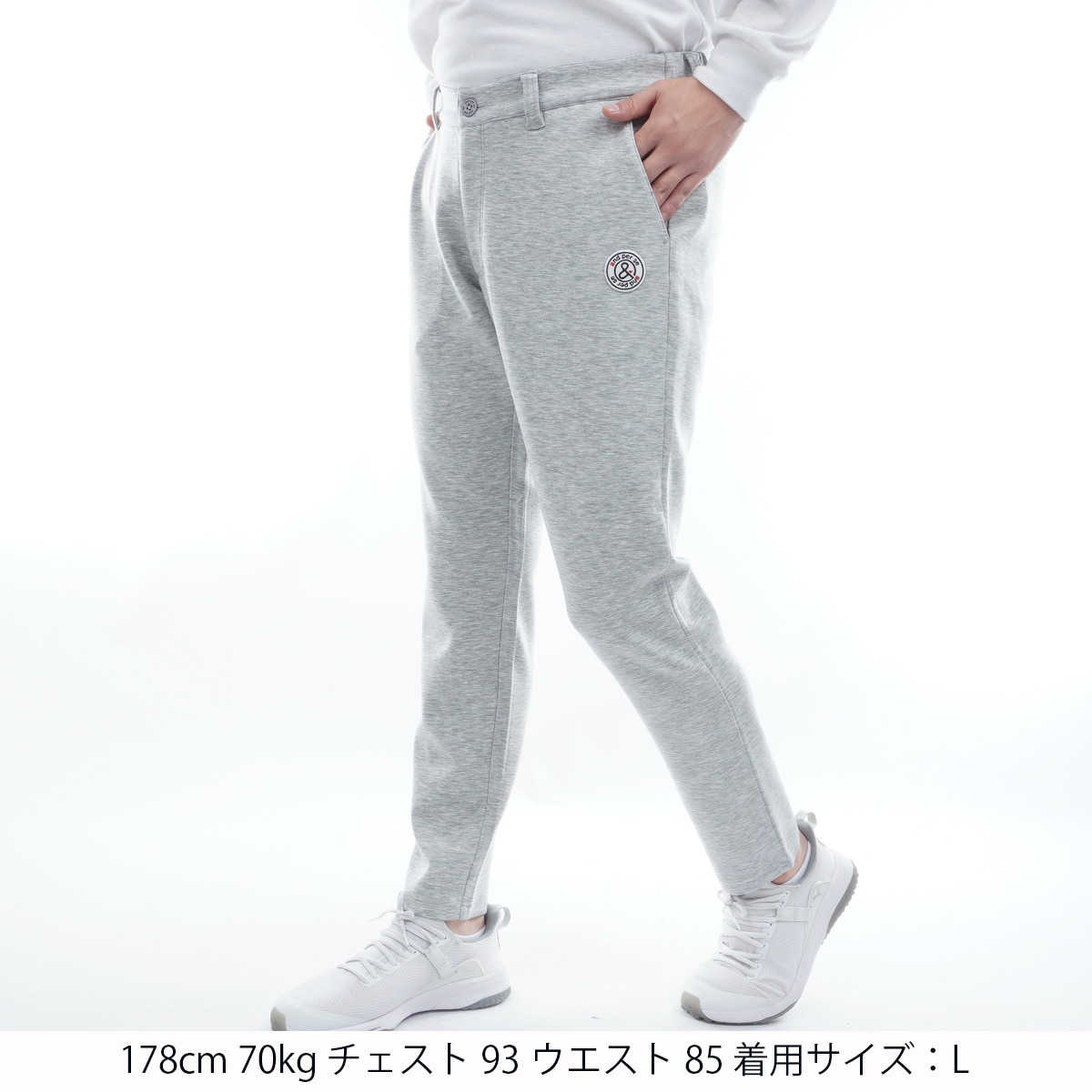 ストレッチ ショットスムーザースウェット パンツ(ロングパンツ)|and