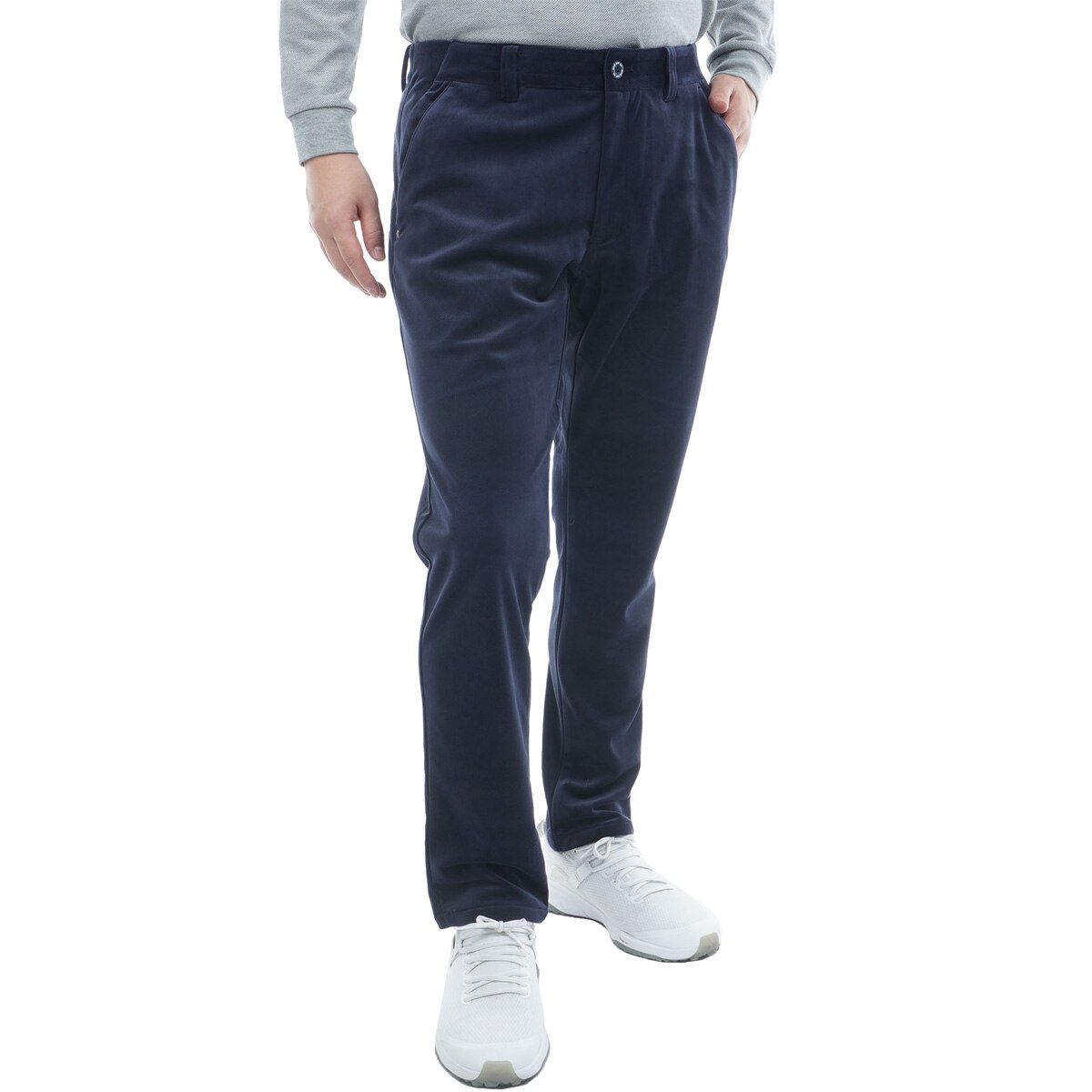 ストレッチ ウインドシャッターコーデュロイパンツ(ロングパンツ)|and