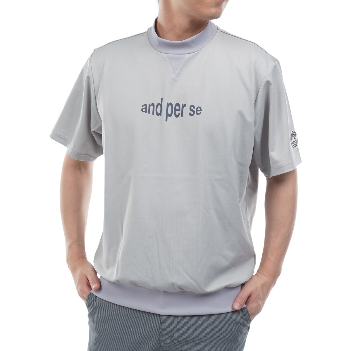 and per se パーカー coco 未使用品 アンパスィ and per se メンズ パーカー L カーキ 緑系