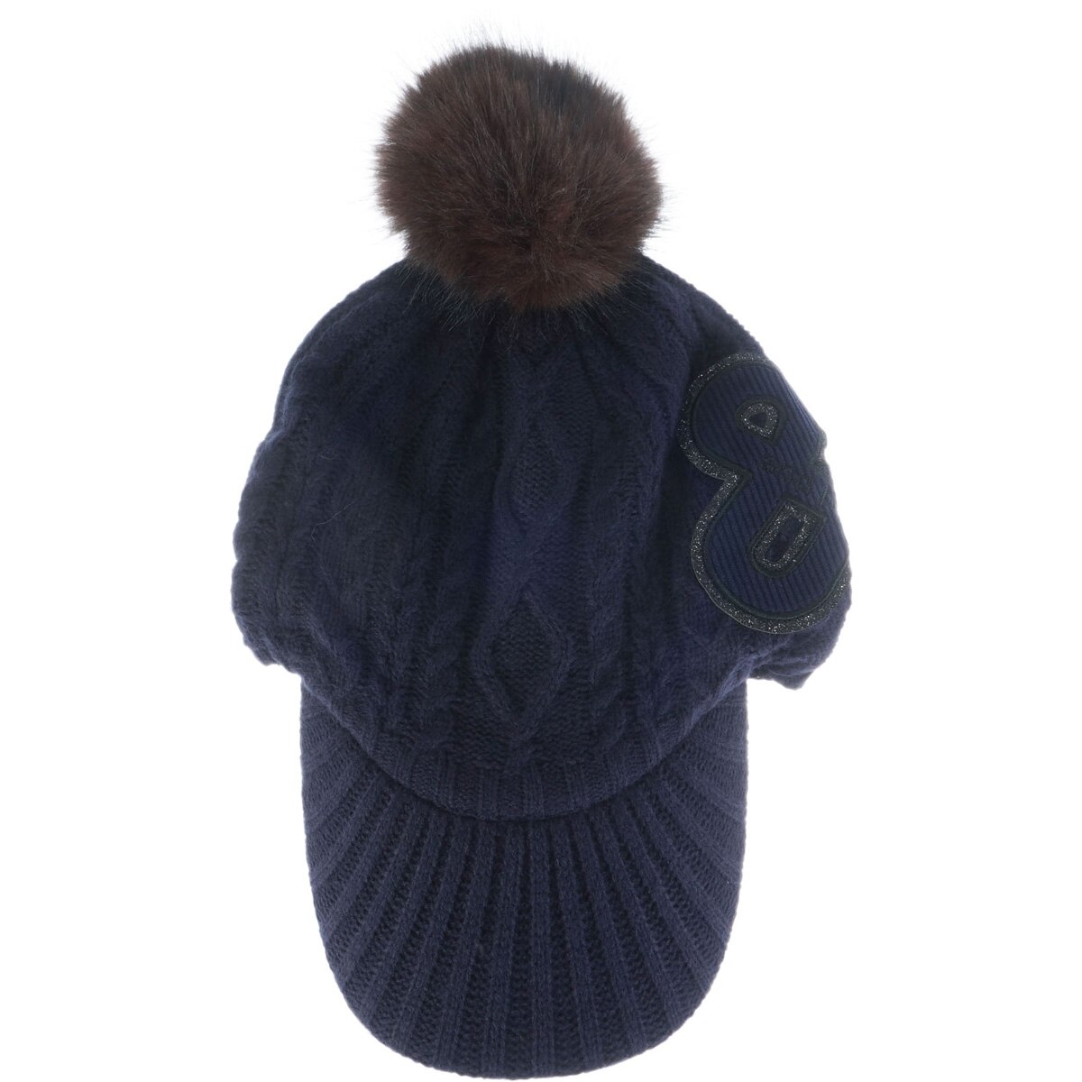 つば付きニットキャップ レディス(【女性】その他帽子)|and per se