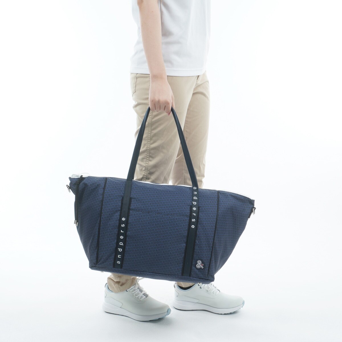 総柄ボストンバッグ(ボストンバッグ)|and per se(アンパスィ) AUF7225