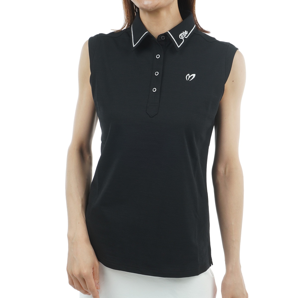 ☆マスターバニーエディション ゴルフウェア 鹿の子 半袖ポロシャツ ネイビー 6(LL) /LPL マスターバニーエディション 半袖ポロシャツ カノコ ボーダー