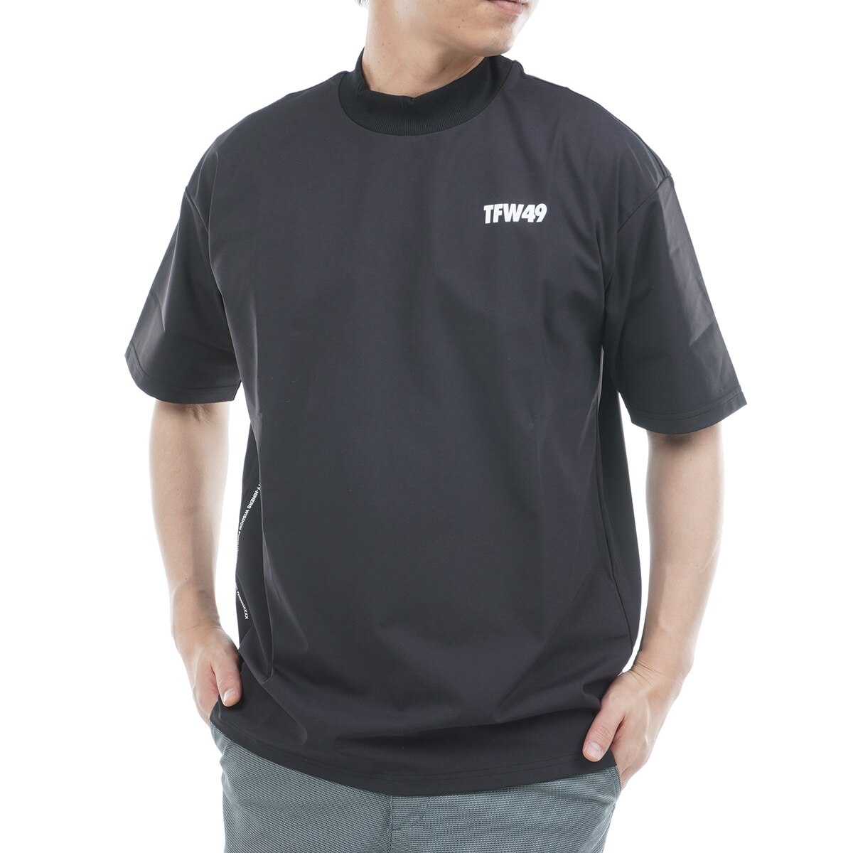 ハーフ モックネック半袖Tシャツ(半袖シャツ・ポロシャツ)|TFW49