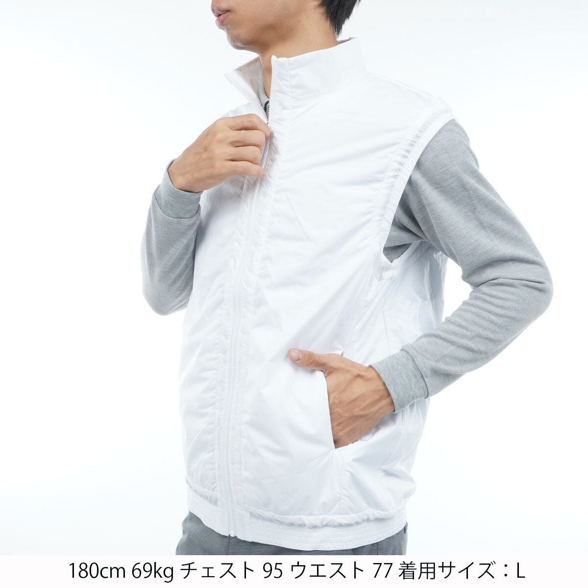 and per se &GOLF エアロ2レイヤー ベスト（メンズ） and per se（アンパスィ） & GOLF ストレッチ エアロ2レイヤー ベスト