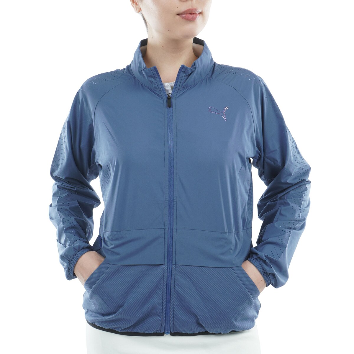 プーマ　ゴルフ　レディース　ウィンドージャケット　Lサイズ（新品未使用） シャドウキャット LT ウインドジャケット レディス(アウター(ブルゾン