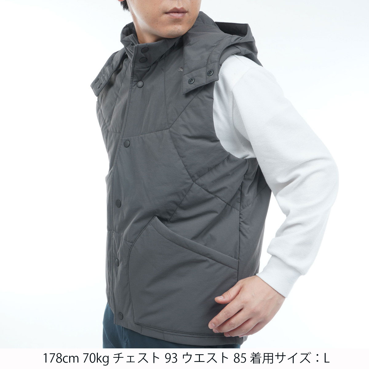 FOG パデッドベスト(ベスト)|PUMA(プーマ) 635817の通販 - GDOゴルフ