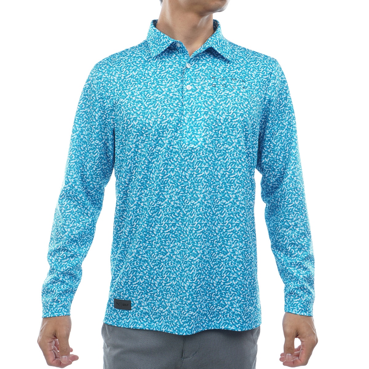 PB グラフィック 長袖ポロシャツ(長袖シャツ・ポロシャツ)|PUMA(プーマ