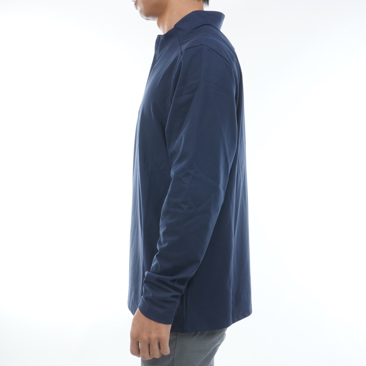 ストレッチ 裏起毛 CLOUDSPUN テック 1／4ジップ 長袖シャツ(長袖