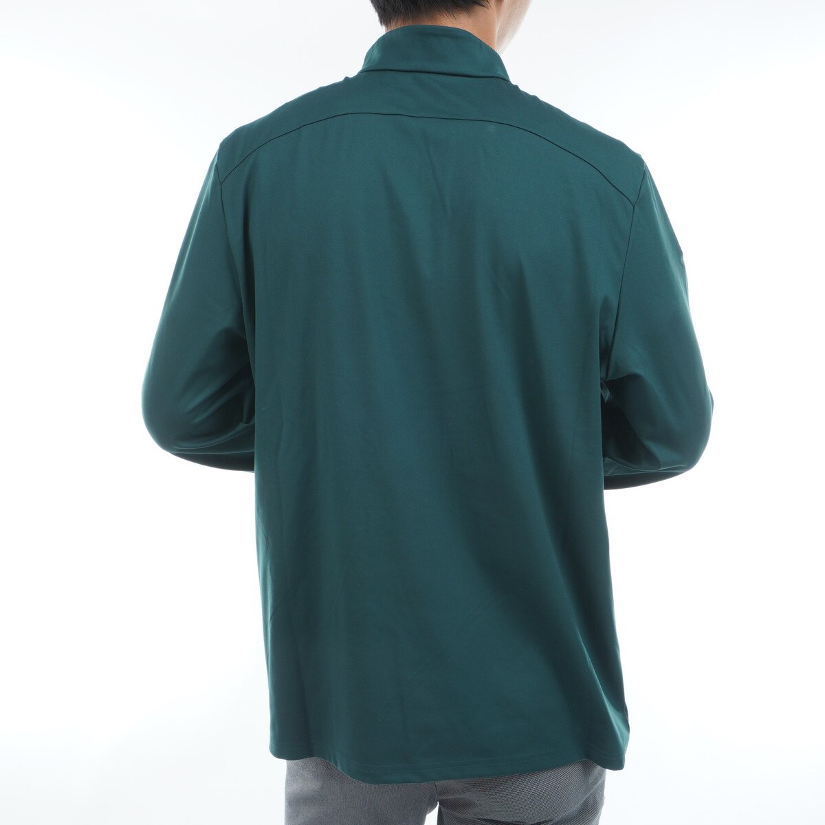 ストレッチ 裏起毛 CLOUDSPUN テック 1／4ジップ 長袖シャツ(長袖