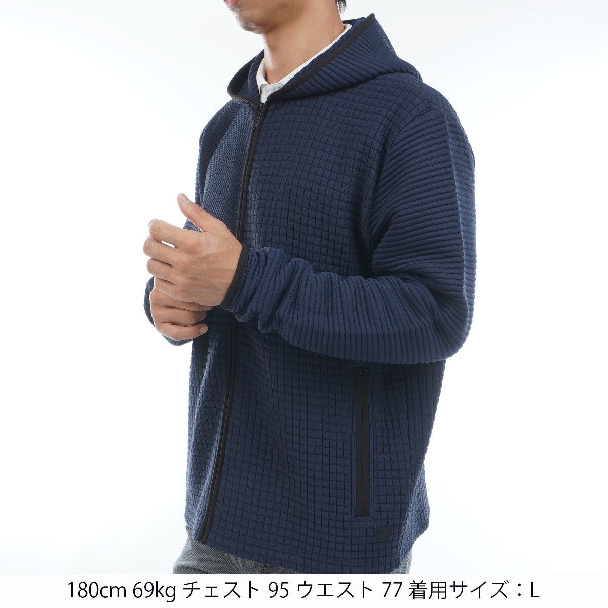 BOULDER 2.0 フルジップ ニットフーディー(中間着(セーター