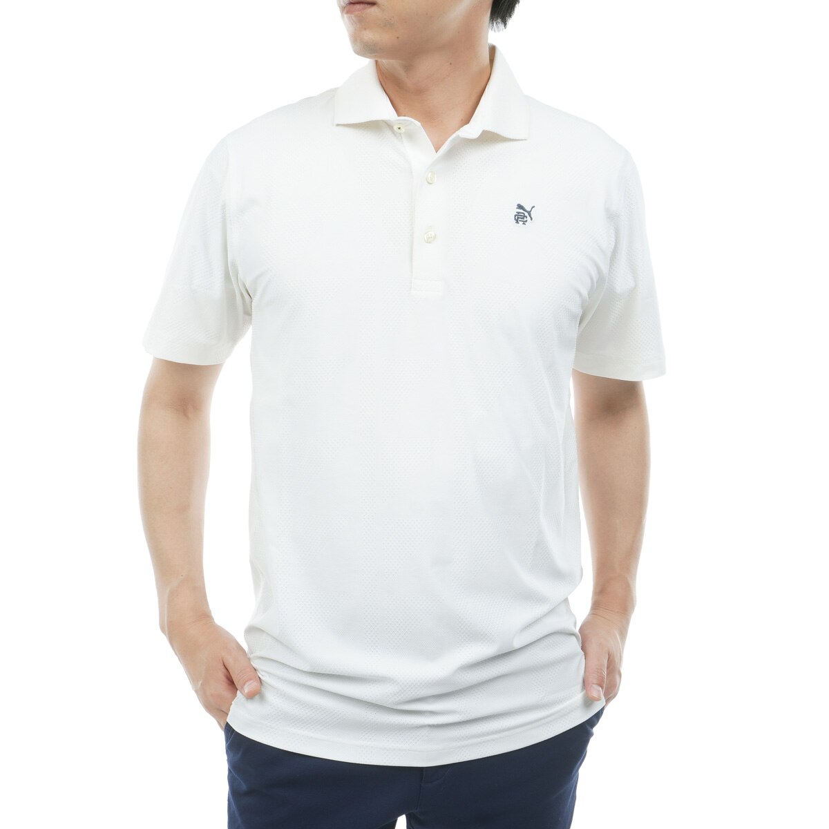 PUMA×RC マッター ジャカード半袖ポロシャツ(半袖シャツ・ポロシャツ