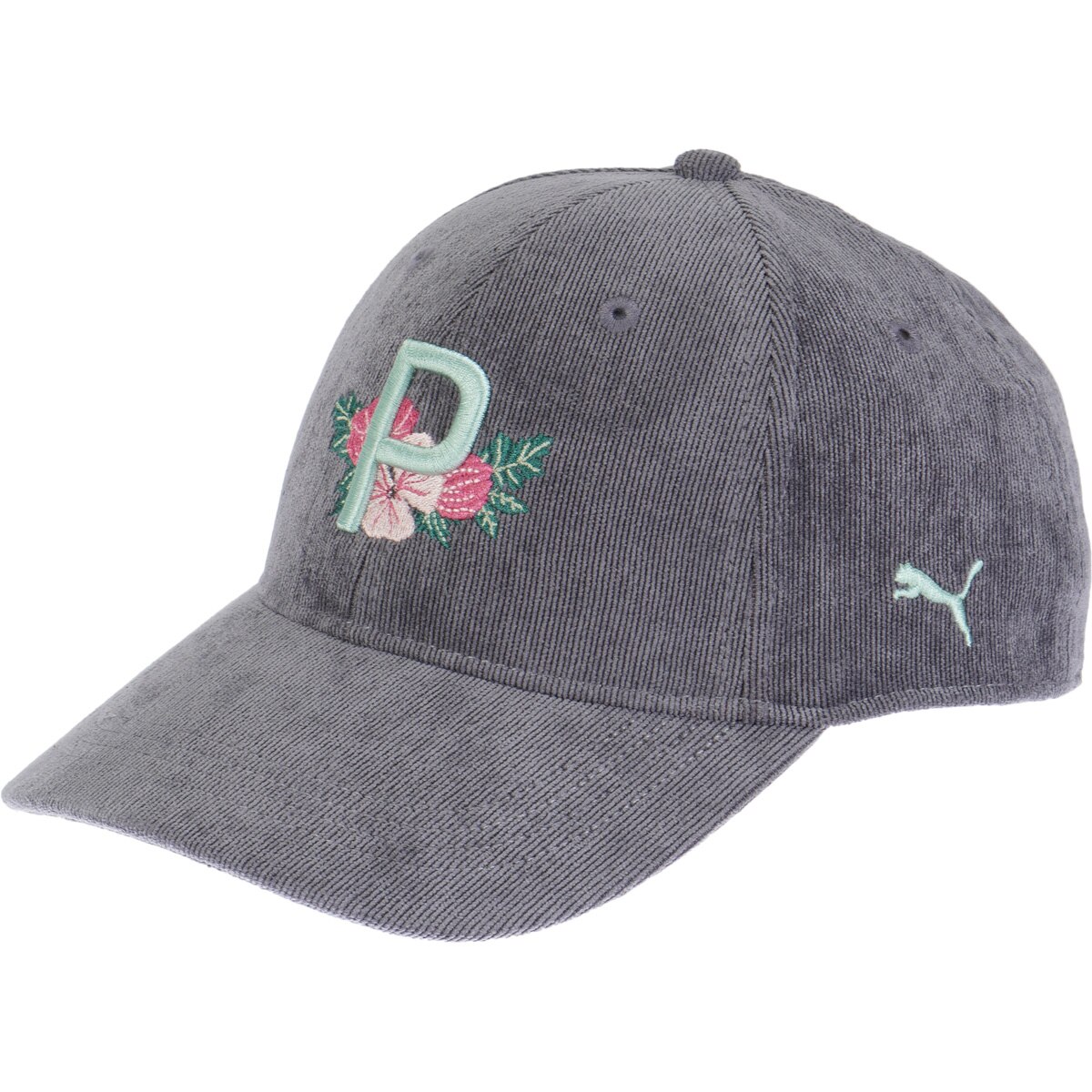 コーデュロイ フラワーPキャップ レディス(【女性】キャップ