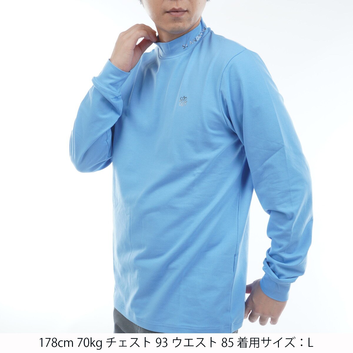 新品 St ANDREWS セントアンドリュース カチオン ベア天竺 ハイネック ポリエステルベア天竺ハイネックカットソー (MENS) | St ANDREWS