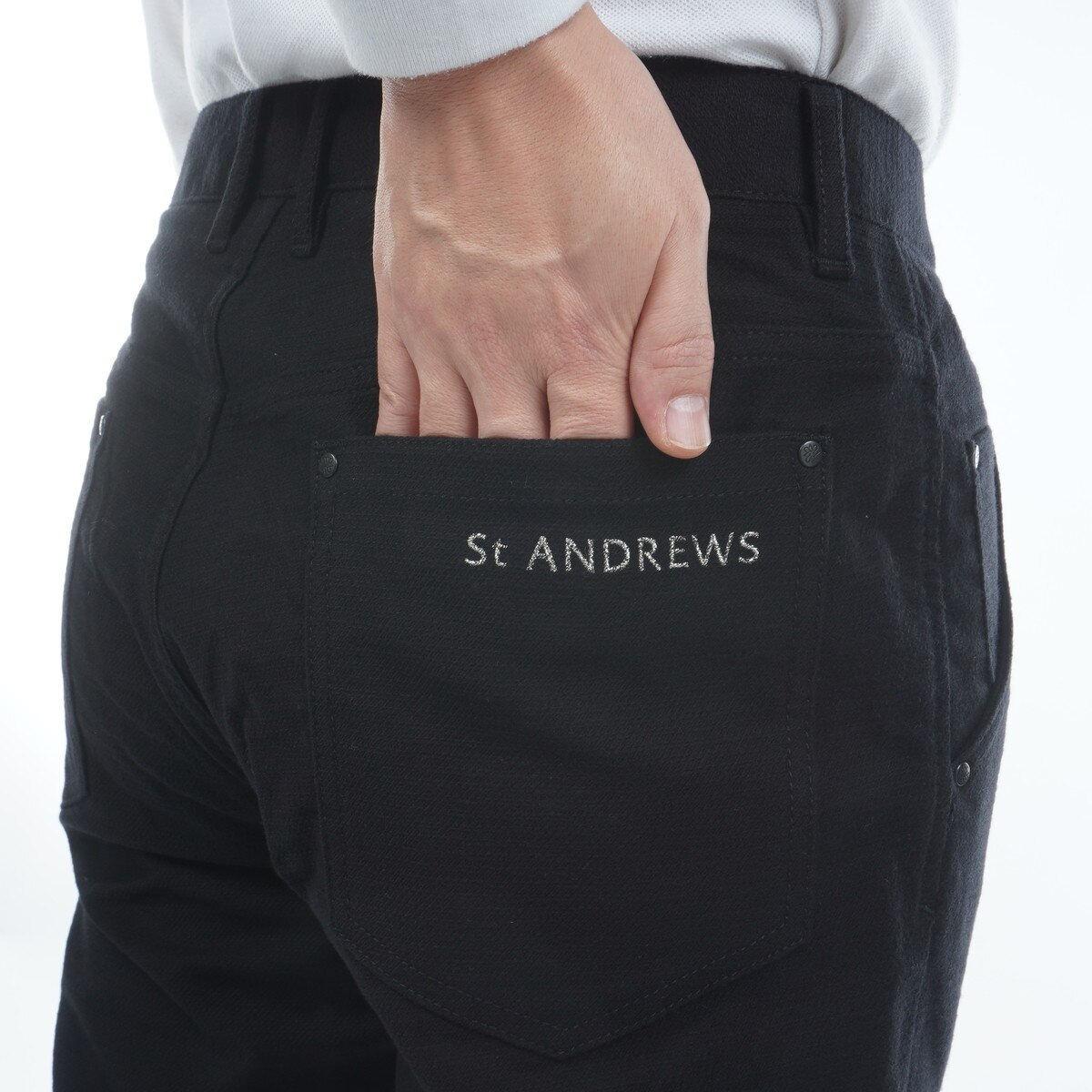 アウトレット】ドビーストレッチ起毛パンツ(ロングパンツ)|St ANDREWS
