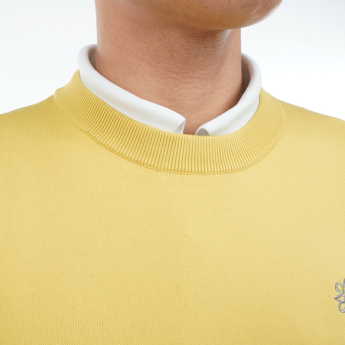 天竺×リンクス裏地付きプルオーバーセーター(中間着(セーター