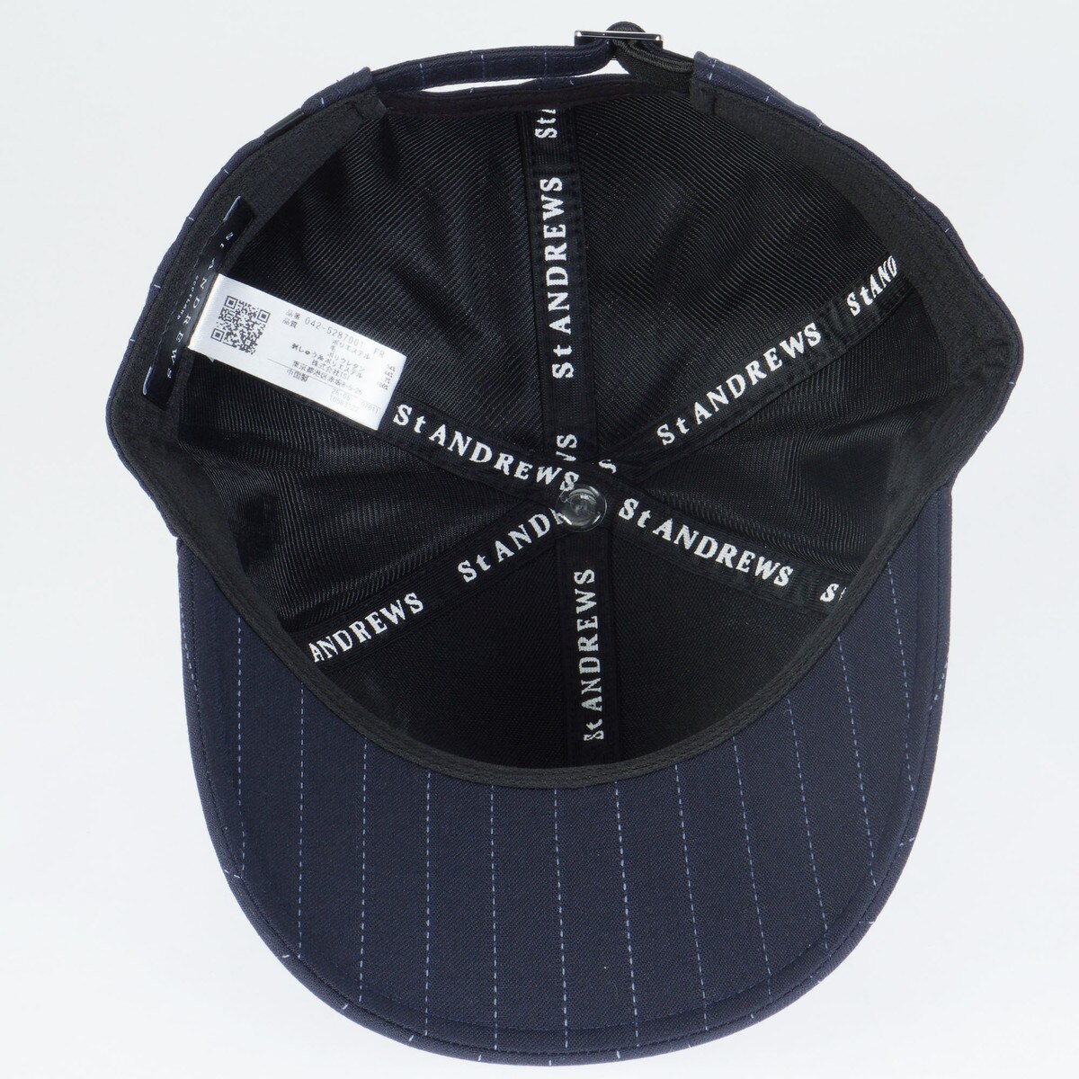 ピンストライプキャップ(【男性】キャップ)|St ANDREWS(セント