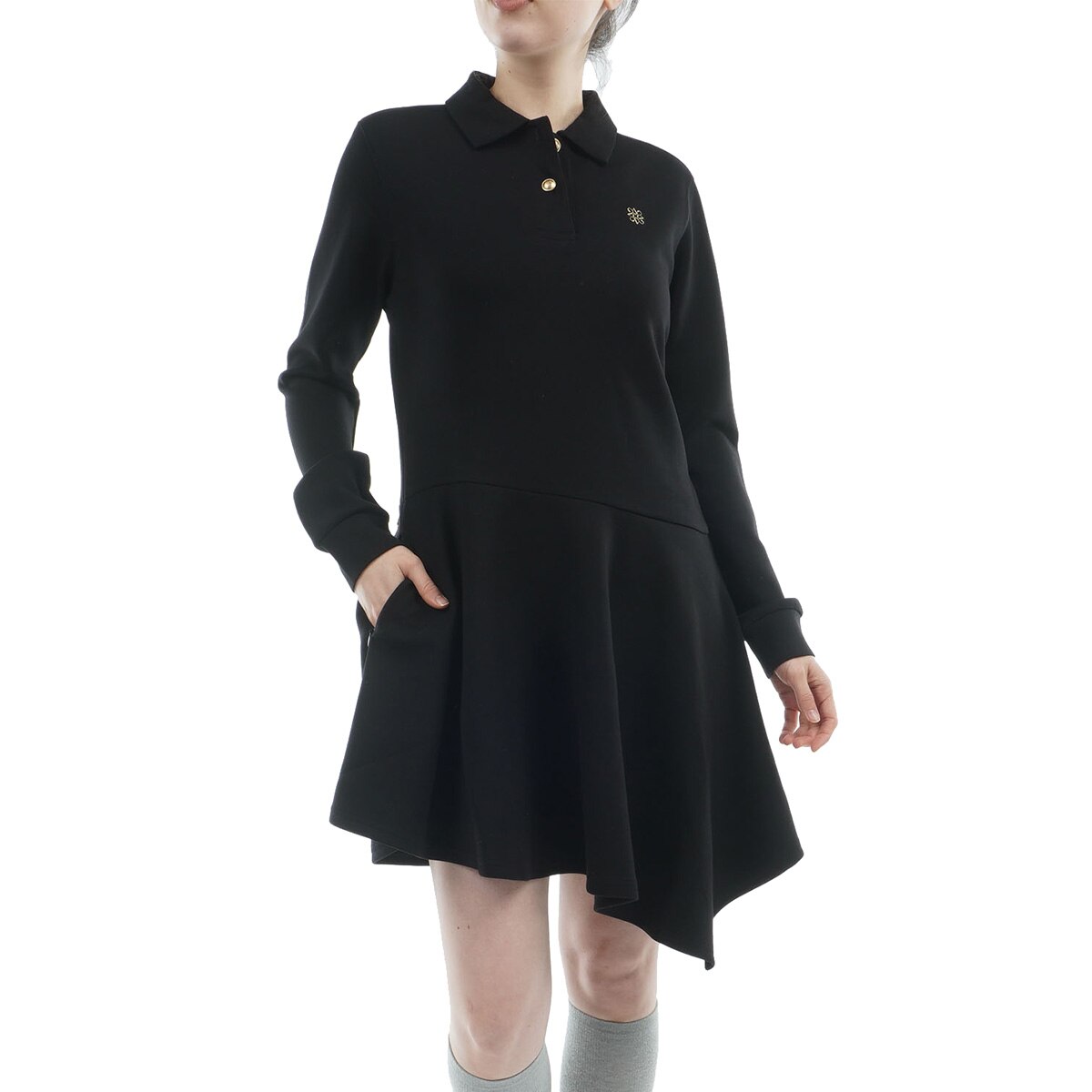 セント・アンドリュース　St ANDREWS　ダンボールニットポロワンピース　レディス ダンボールニットポロワンピース レディス(ワンピース)|St ANDREWS