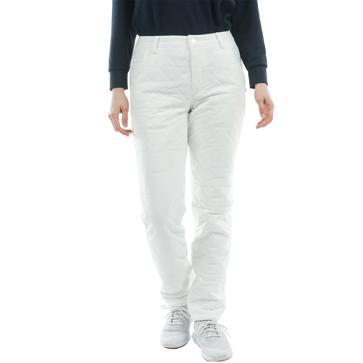 新品 セントアンドリュース ボンディングパンツ 裏起毛 定価22000円 白 M 新品 セントアンドリュース ボンディングパンツ 裏起毛 定価22000円 白