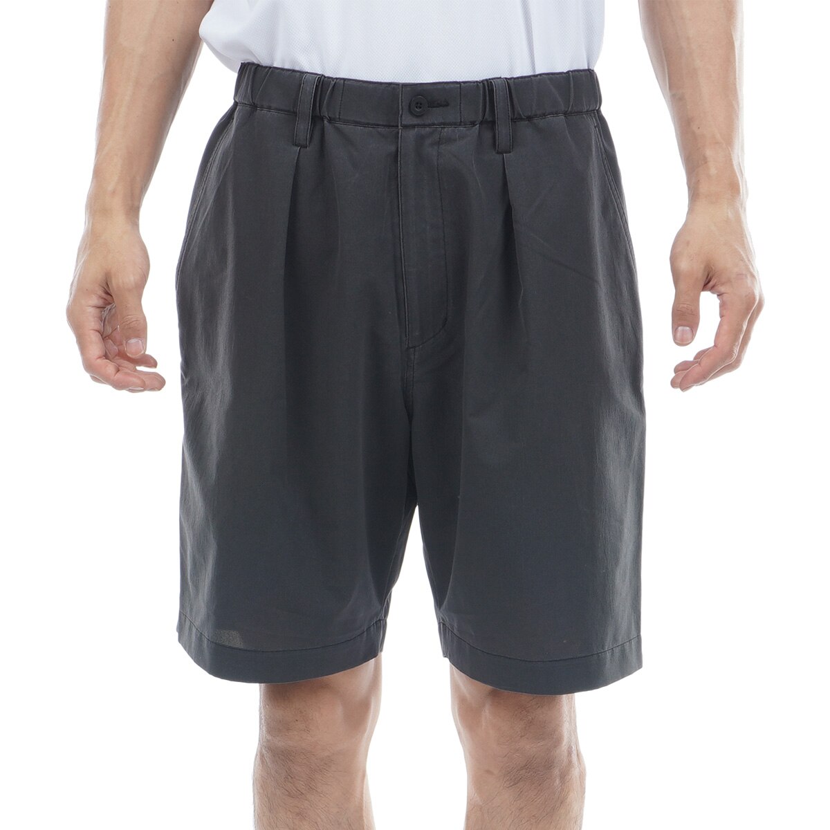 1767【美品】ブリーフィング ゴルフウェア ハーフパンツ ストレッチ ブラック BRIEFING GOLF セール20%OFF 日本正規品 ブリーフィング ゴルフ