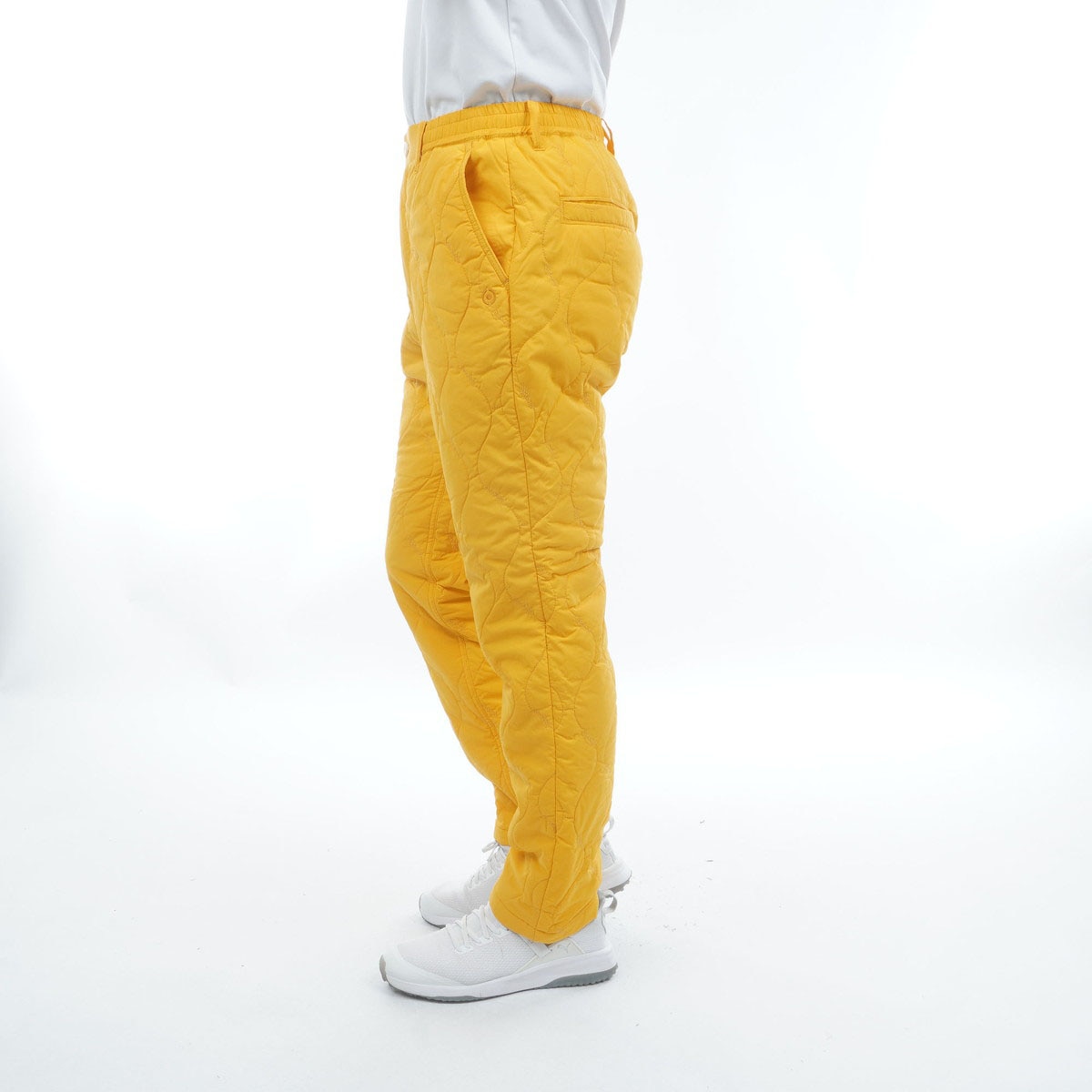 ストレッチタフタ キルティングテーパードパンツ(ロングパンツ)|PING