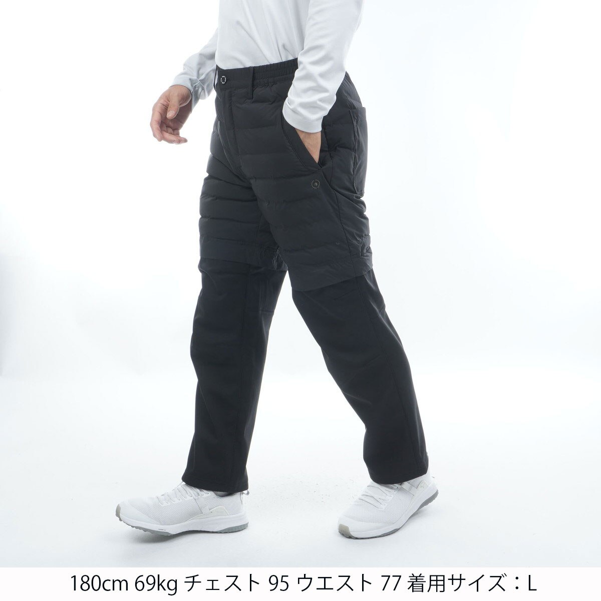 2WAY ハイブリッド中綿パンツ(ロングパンツ)|PING(ピン) 6215231006の