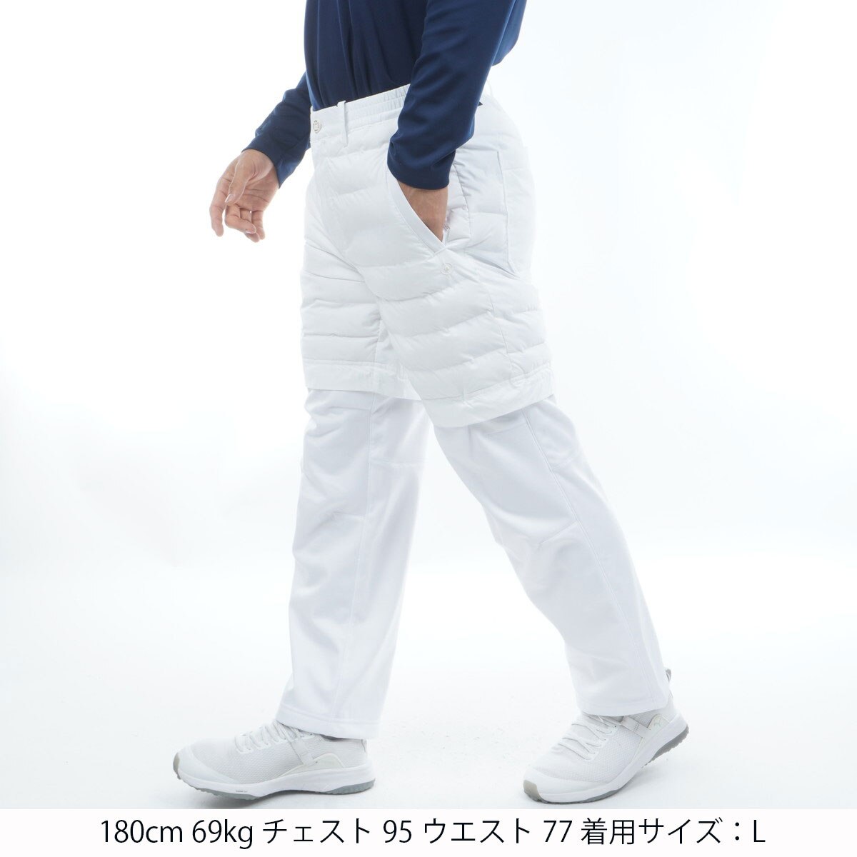 2WAY ハイブリッド中綿パンツ(ロングパンツ)|PING(ピン) 6215231006の