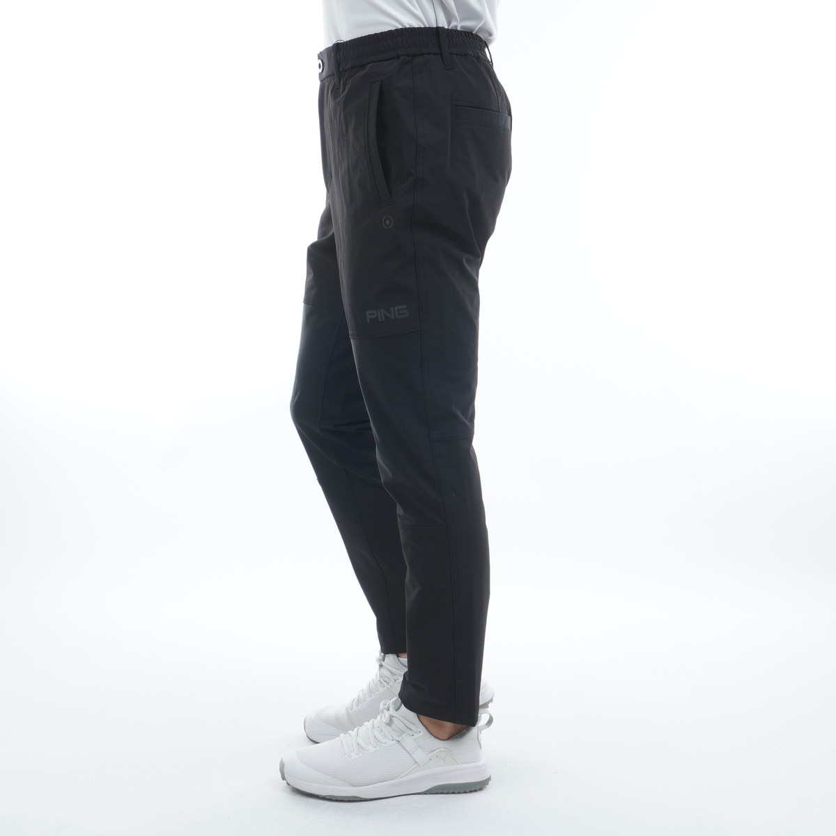 ダブルフェイス ヒザ切替テーパードパンツ(ロングパンツ)|PING(ピン