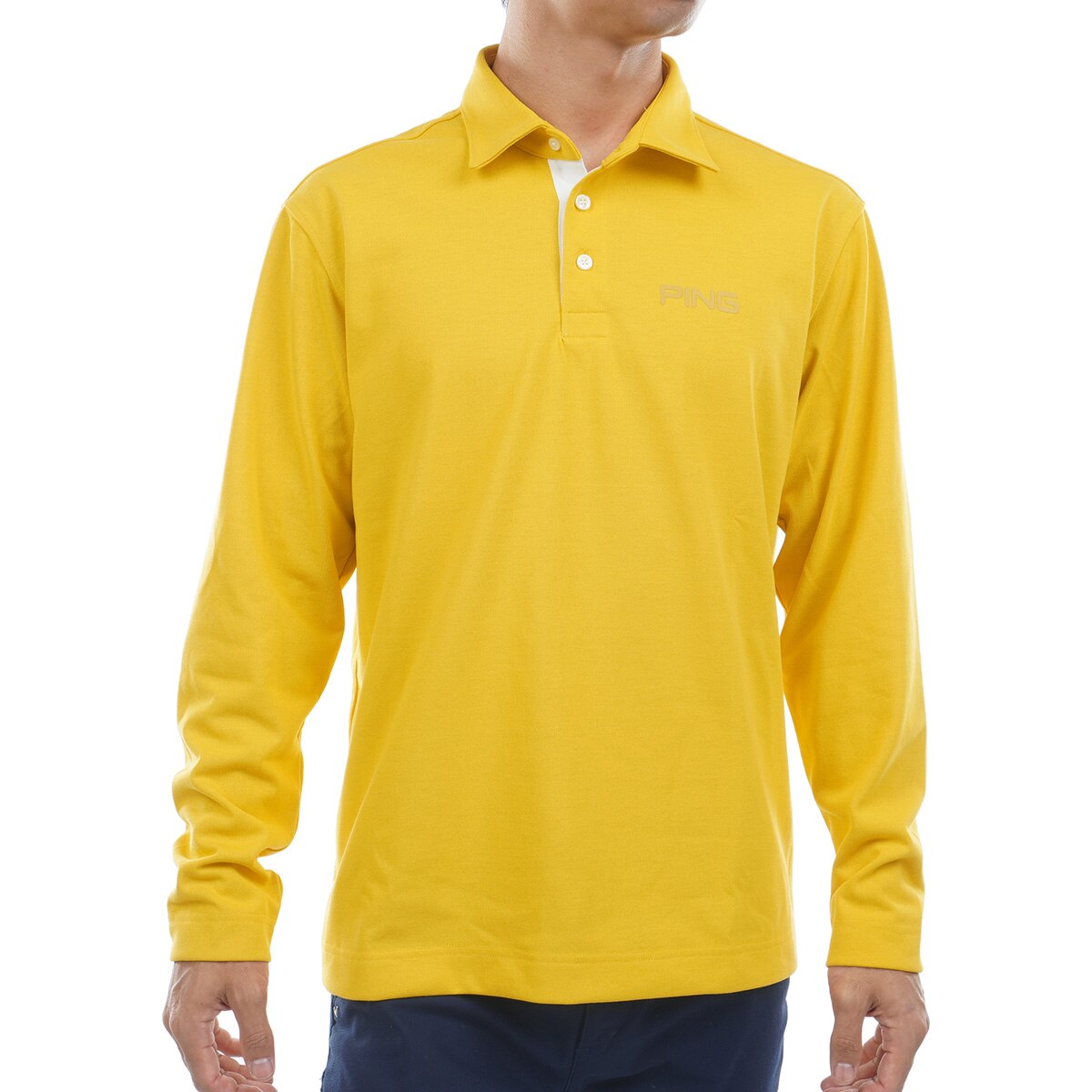 ドライミックス長袖ポロシャツ(長袖シャツ・ポロシャツ)|PING(ピン