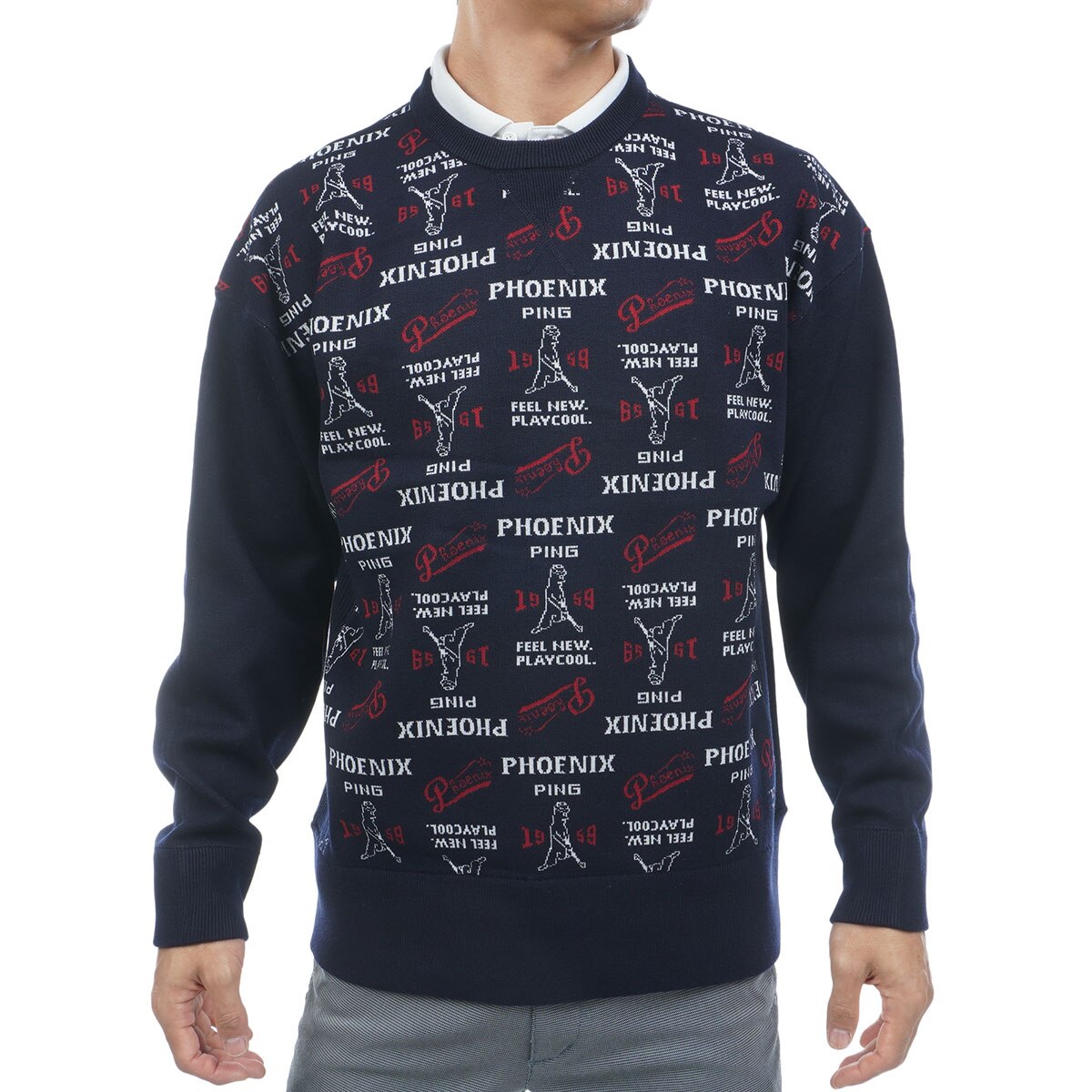 PING クルーネックセーター ゴルフウェア 楽天市場】Ping（サイズ（S/M/L）LL）（セーター｜メンズウェア