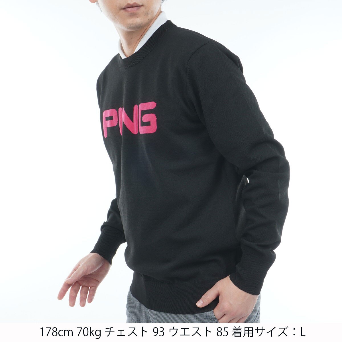 10カラー クルーネックセーター(中間着(セーター、トレーナー))|PING