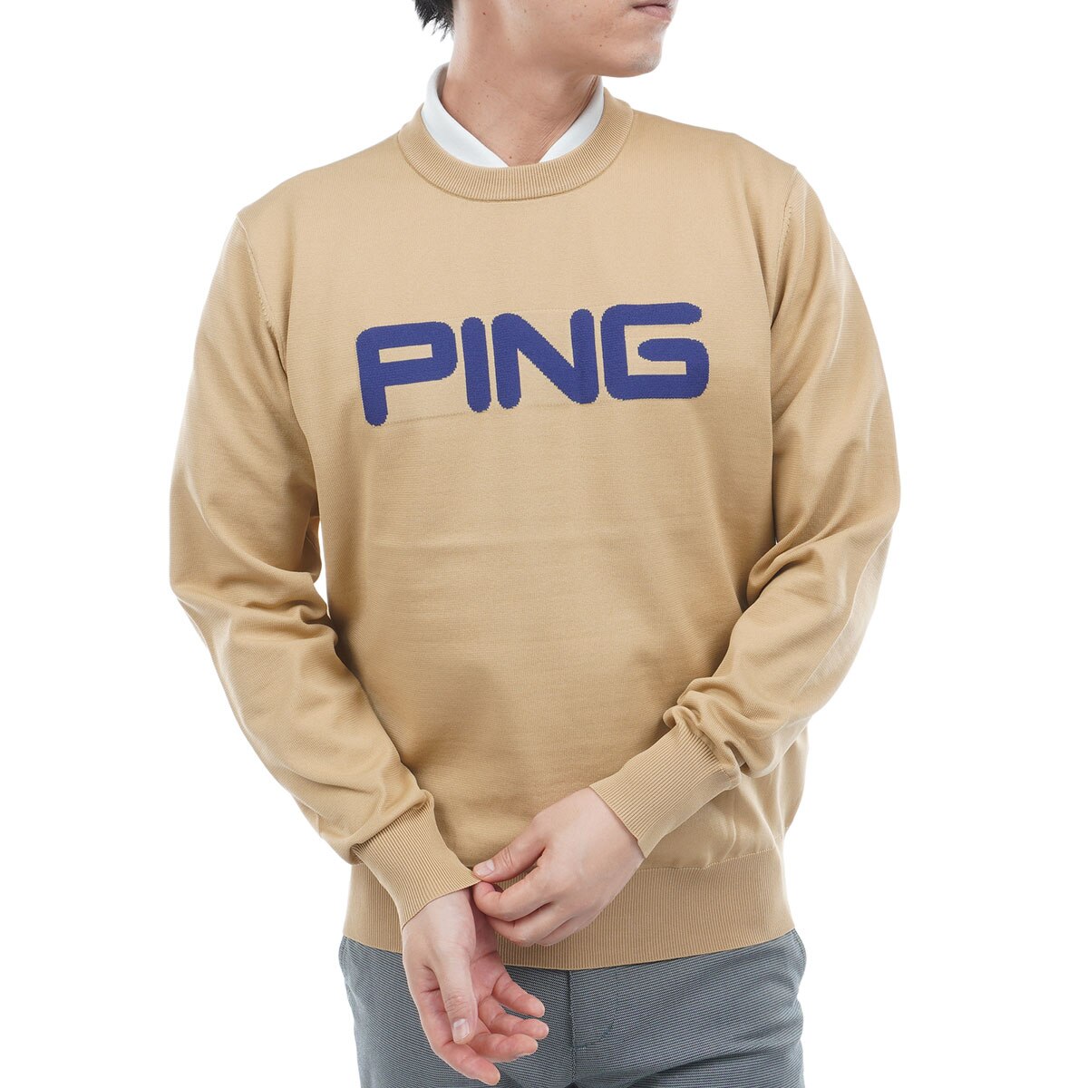 10カラー クルーネックセーター(中間着(セーター、トレーナー