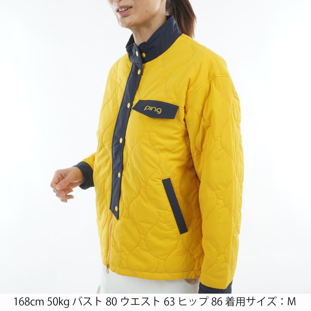 ストレッチタフタ キルティングブルゾン レディス(アウター(ブルゾン