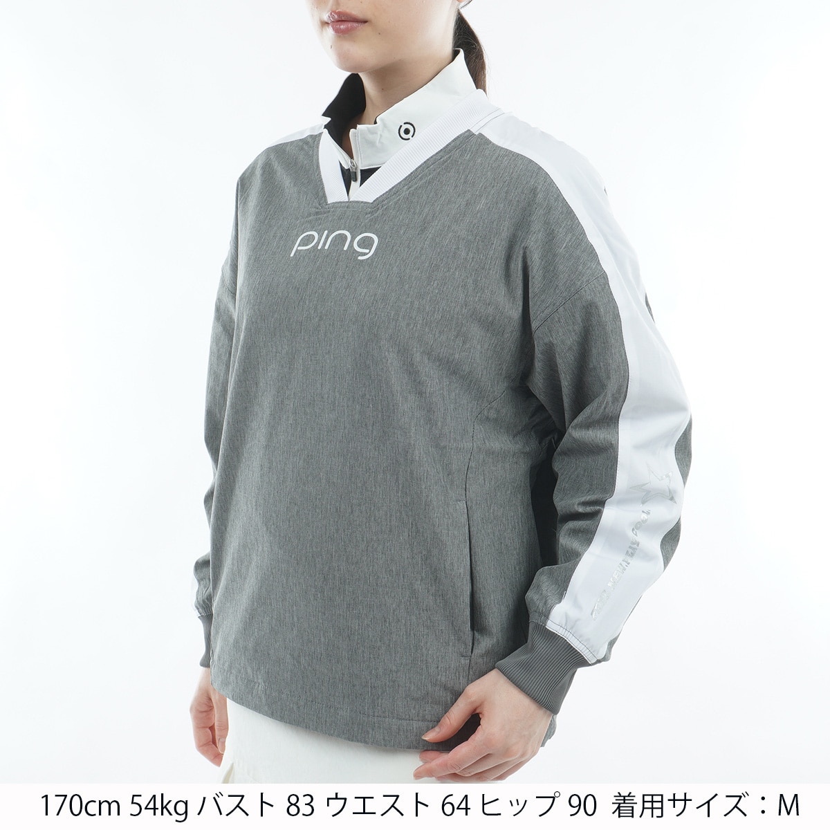 PING 【ピン】3way レイヤードブルゾン　LL ゴルフウェア セール・アウトレット】3WAYブルゾン レディス(アウター(ブルゾン