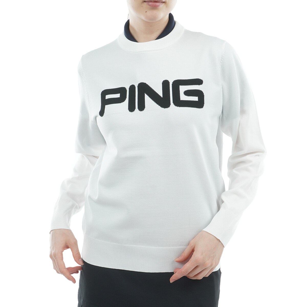 10カラー クルーネックセーター レディス(中間着(セーター、トレーナー