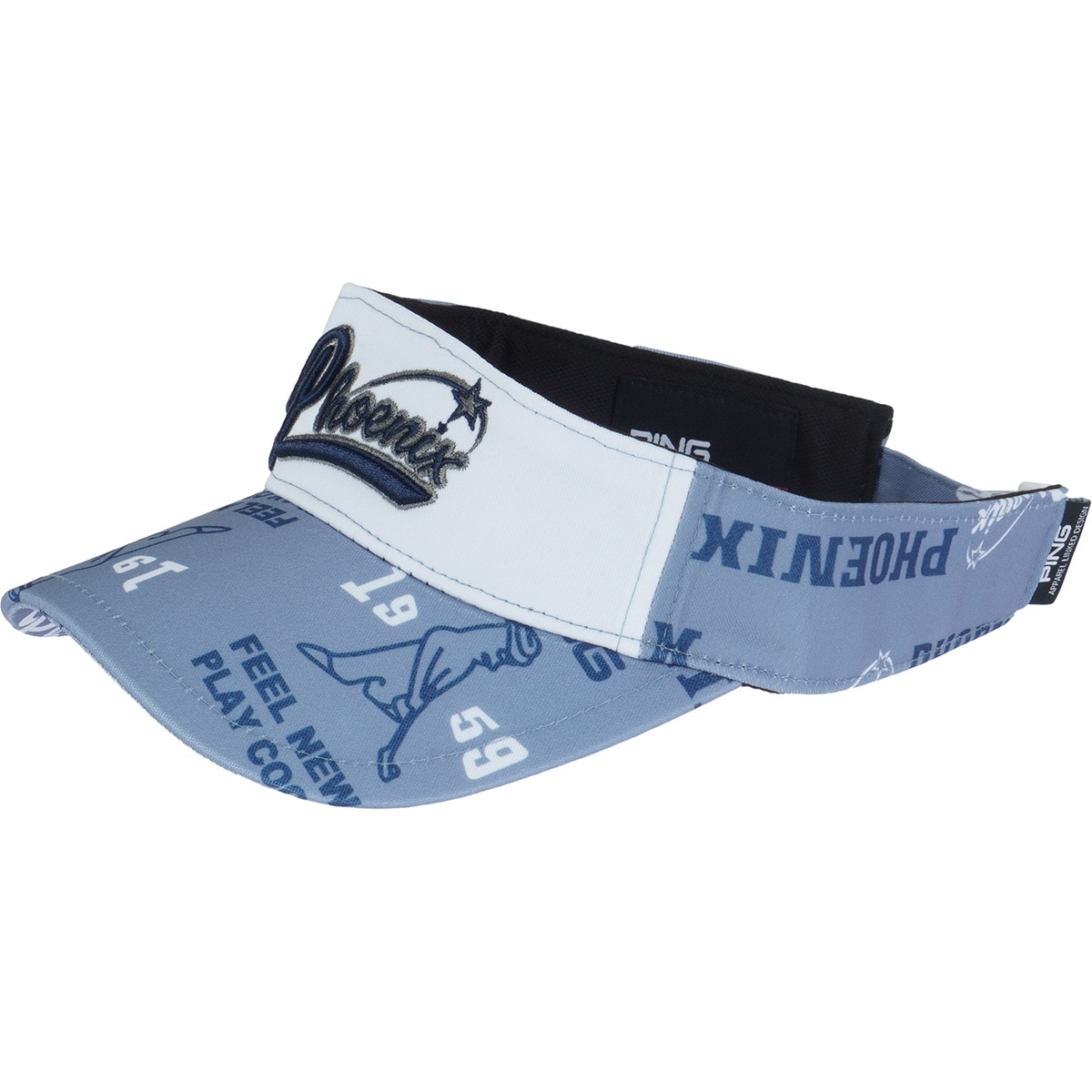 Mr.PING 総柄プリントサンバイザー(【男性】バイザー)|PING(ピン