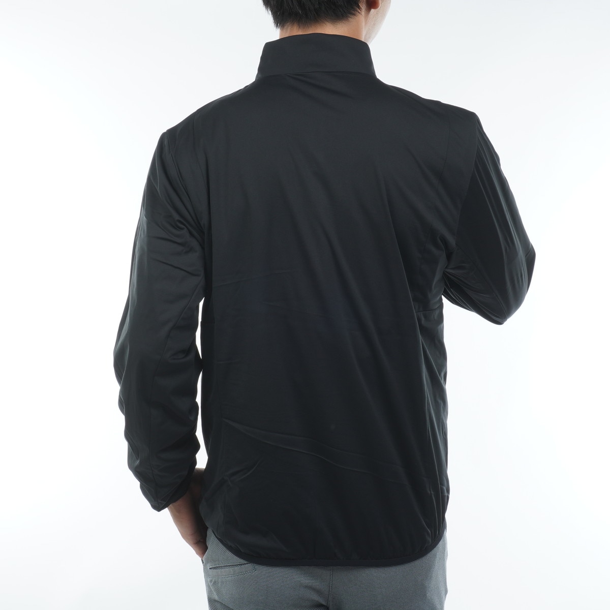 ストレッチ フルジップブルゾン(アウター(ブルゾン、ウインド