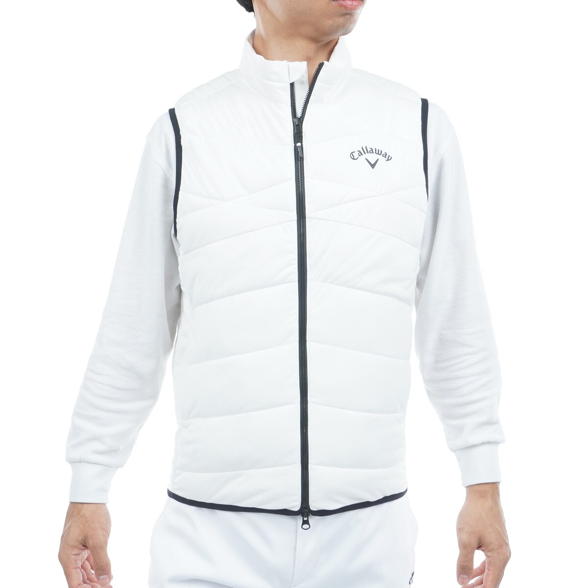 ストレッチ フルジップ中綿ベスト(ベスト)|Callaway Golf(キャロウェイ
