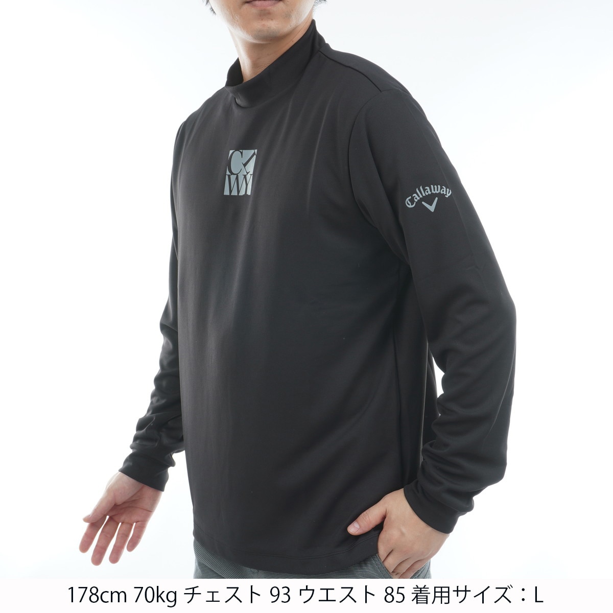 ストレッチ 長袖モックネックシャツ(長袖シャツ・ポロシャツ)|Callaway