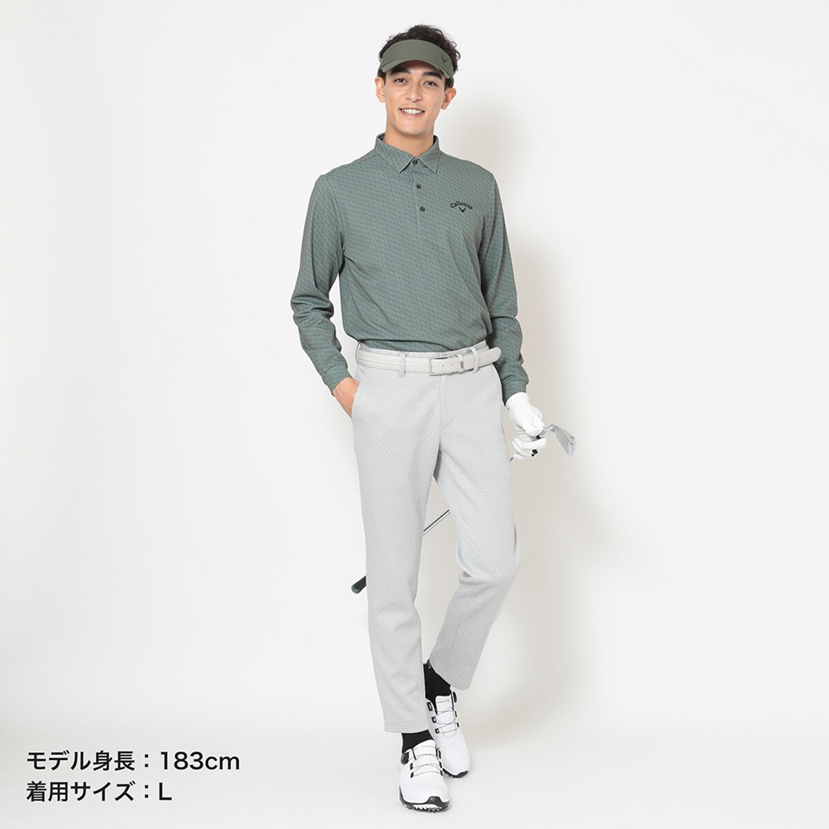 長袖ポロシャツ(長袖シャツ・ポロシャツ)|Callaway Golf(キャロウェイ