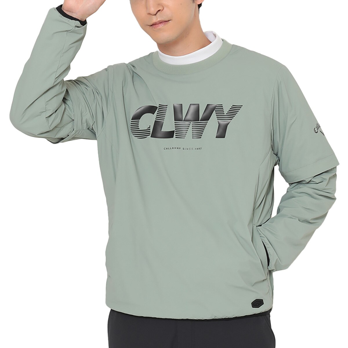 2WAYプルオーバーブルゾン(アウター(ブルゾン、ウインド、ジャケット