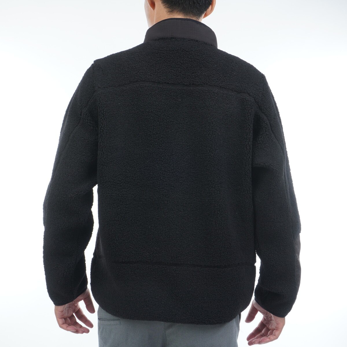 フルジップ ボアスウェットブルゾン(中間着(セーター、トレーナー