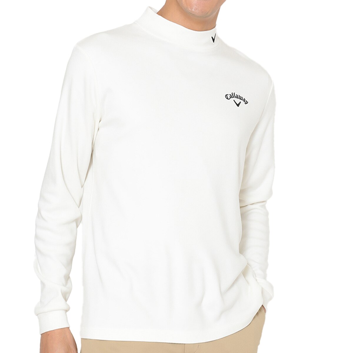   GOLF モックネック 長袖シャツ 微起毛 ゴルフ 裏起毛 長袖モックネックシャツ(長袖シャツ・ポロシャツ)|Callaway