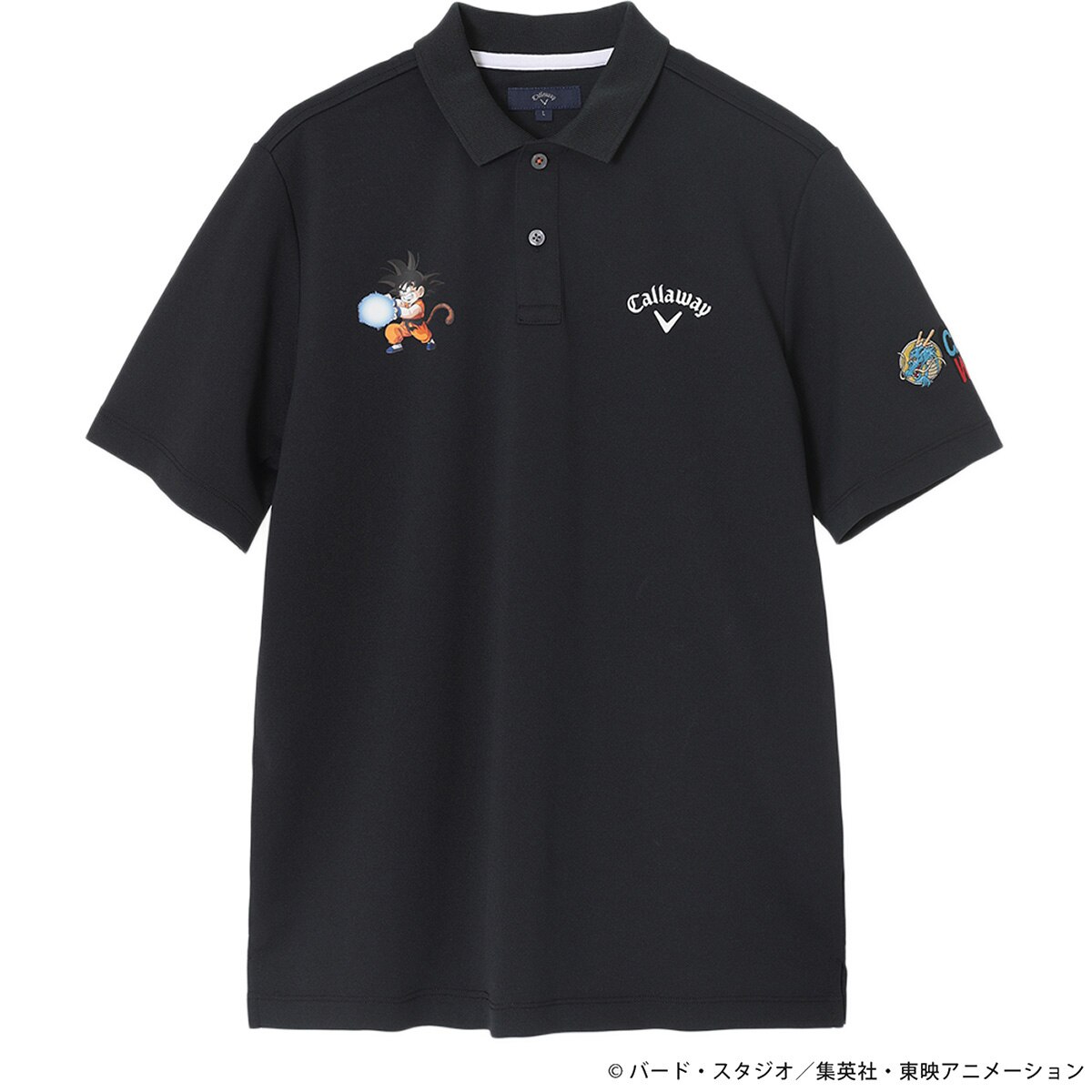 ドラゴンボール／キャラクタープリントポロシャツ(半袖シャツ