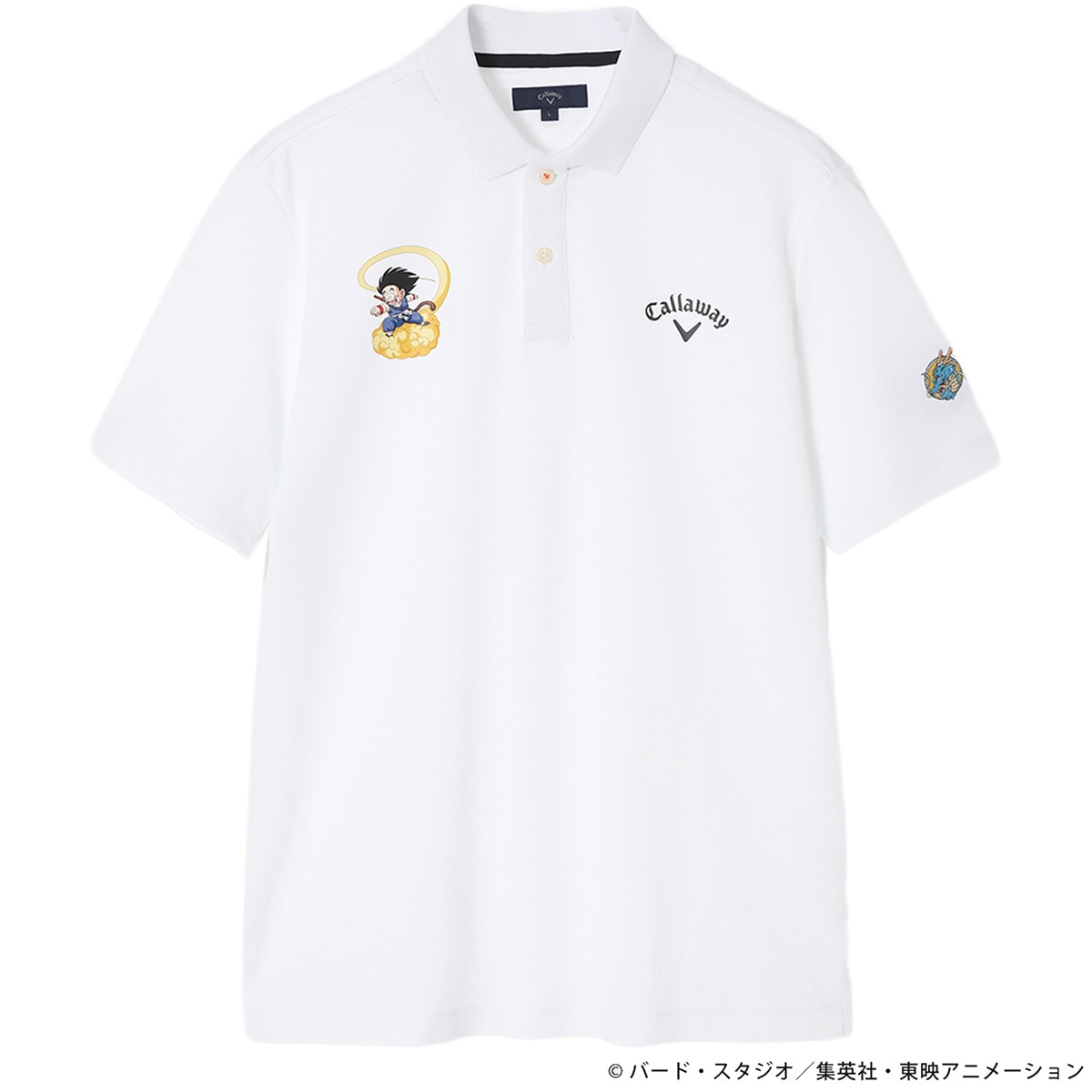 ドラゴンボール／キャラクタープリントポロシャツ(半袖シャツ